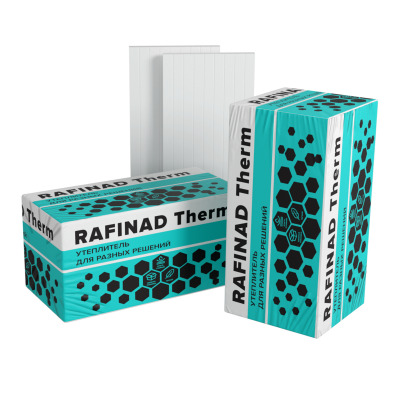 Плита пенополистирольная RAFINAD THERM FACADE 100 мм, 1200х600х100