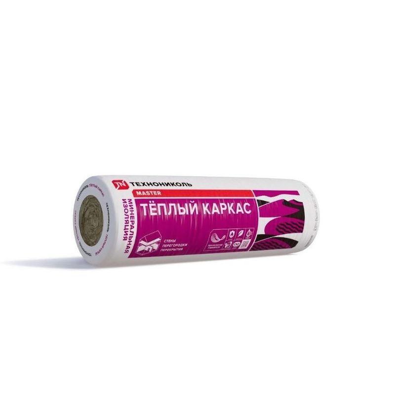 Утеплитель ТЕXНОНИКОЛЬ Теплый каркас, 4000х1220х100