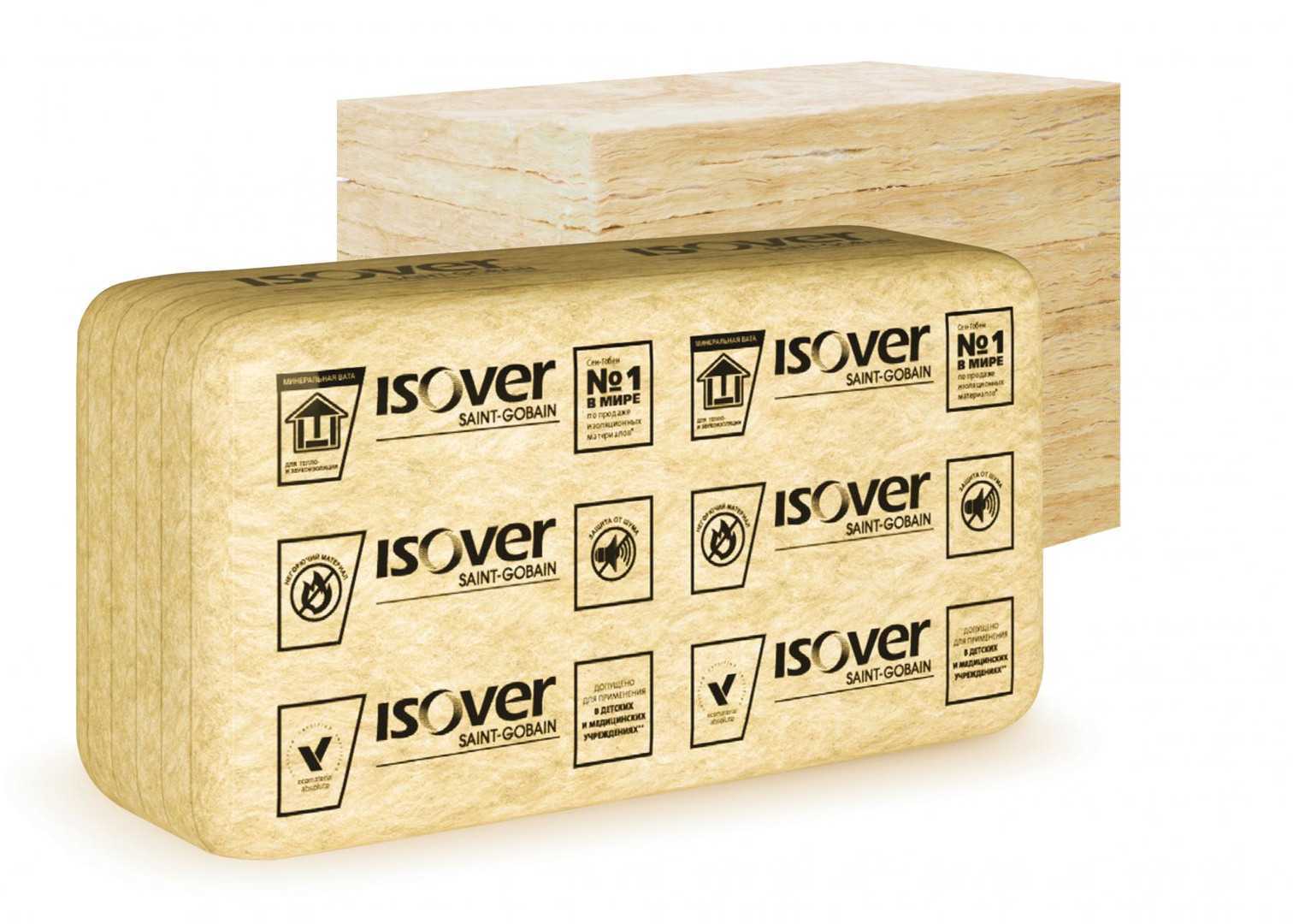 Утеплитель Isover ВентФасад Низ 100х610х1170 фото 1