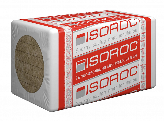 Утеплитель ISOROC ПП-75 1000х500х100 мм