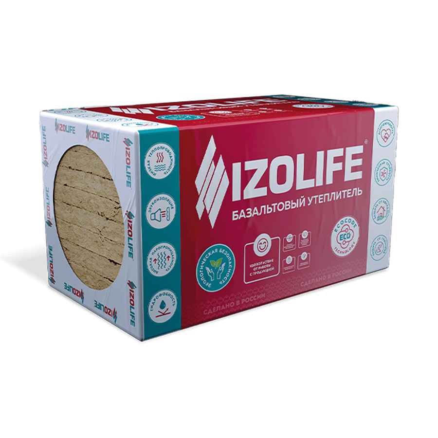 Утеплитель Izolife СТ 40 100х600х1200
